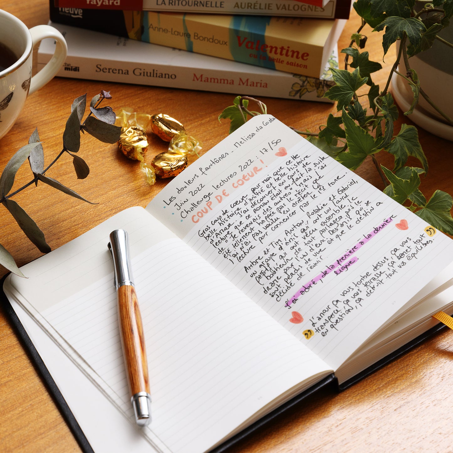 Le carnet de lecture